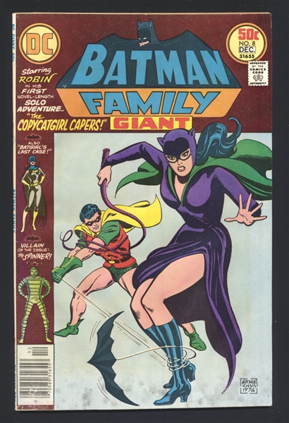 The Batman Family #8 FR 1976 DC Comic Book