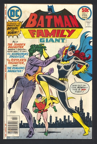 The Batman Family #9 FR 1977 DC Comic Book