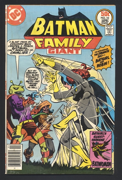 The Batman Family #10 G 1977 DC Comic Book