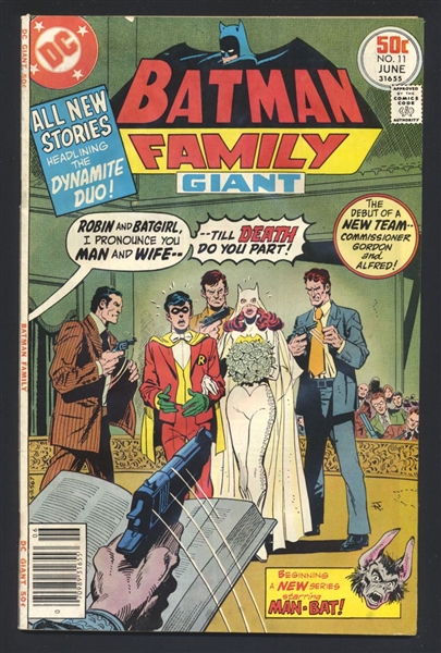 The Batman Family #11 G 1977 DC Comic Book