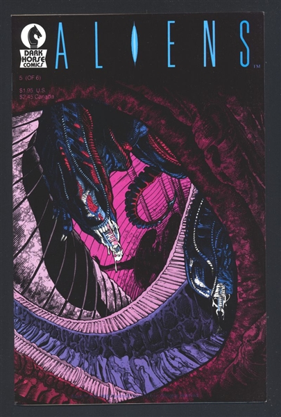 Aliens (V1) #5 VF/NM 1st Print 1989 Dark Horse Comic Book