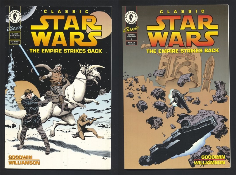 Classic Star Wars: The Empire Strikes Back SET #1-2 NM Al Williamson 1994