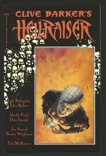 Clive Barker's Hellraiser V1 TPB NM John Bolton Bernie Wrightson 1989 Epic
