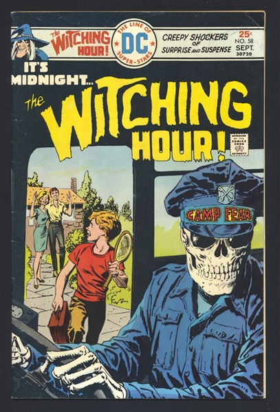 Witching Hour #58 VG Skeleton Bus Driver 1975 DC Comic Book
