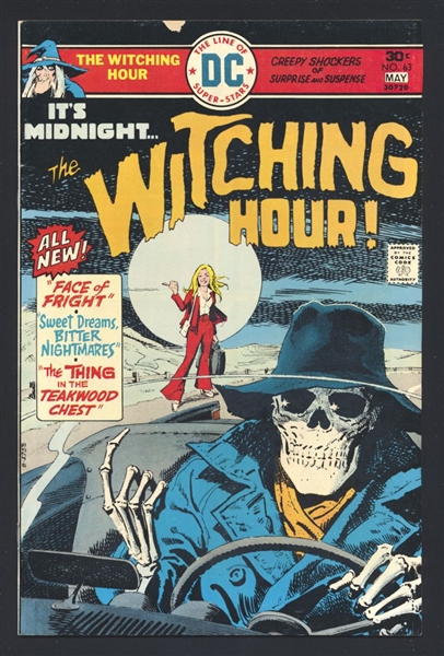 Witching Hour #63 VG Skeleton Hitchhiker Cover 1976 DC Comic Book