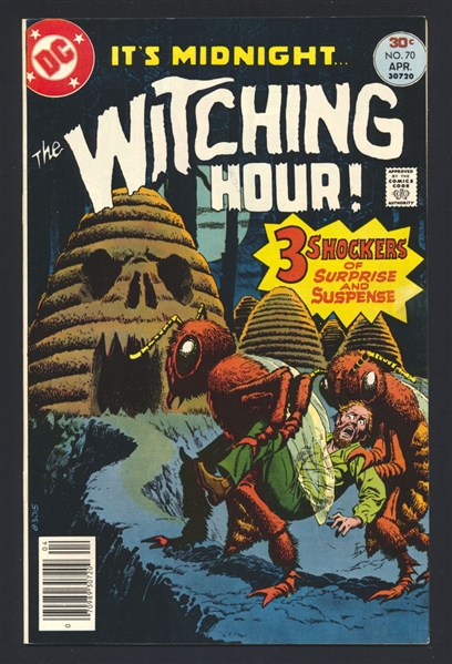 Witching Hour #70 VF Bee Cover 1977 DC Comic Book