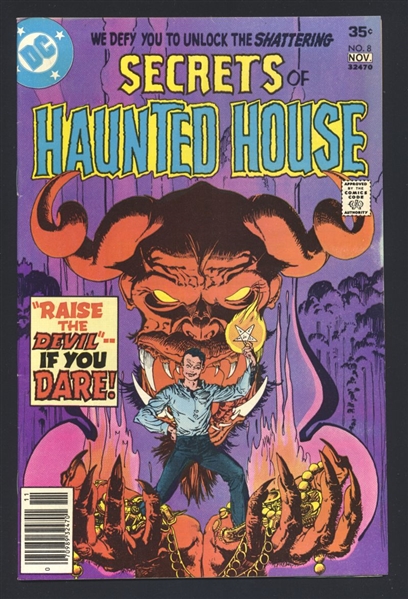 Secrets of Haunted House #8 VF Kaluta Cover 1977 DC Comic Book