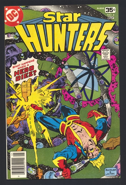 Star Hunters #4 VF/NM Rich Buckler 1978 DC Comic Book
