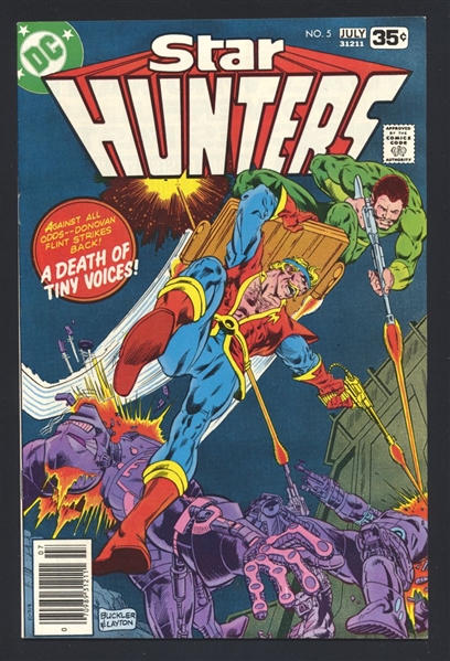 Star Hunters #5 VF Rich Buckler 1978 DC Comic Book