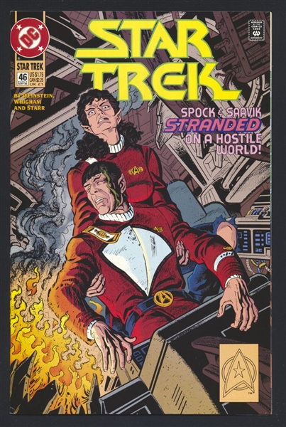 Star Trek (4th Series) #46 VF Deceptions p1 1993 DC Comic Book