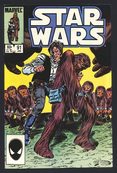 Star Wars #91 VF 1985 Marvel Comic Book