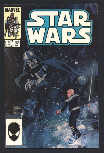 Star Wars #92 VF 1985 Marvel Comic Book
