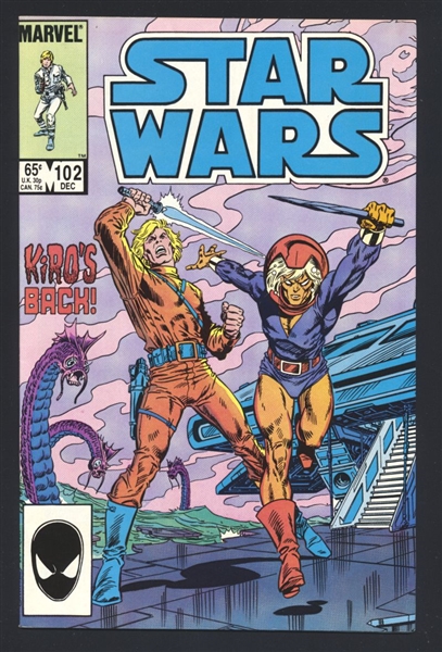 Star Wars #102 FVF 1985 Marvel Comic Book