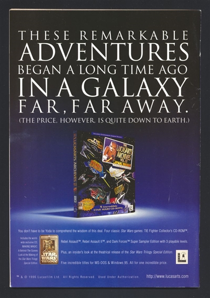 Star Wars Galaxy Magazine #9 FN Hildebrandt Cover Topps Comic Book