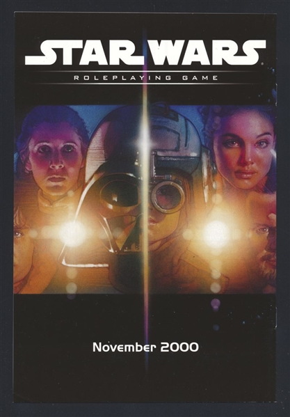 Star Wars Roleplaying Game #1 VF Preview Adam Hughes Cover/Art 2000
