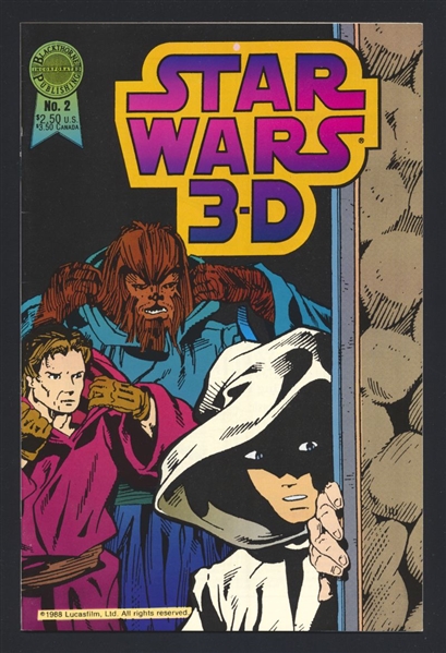 Star Wars in 3-D #2 FVF Blackthorne Comic Book