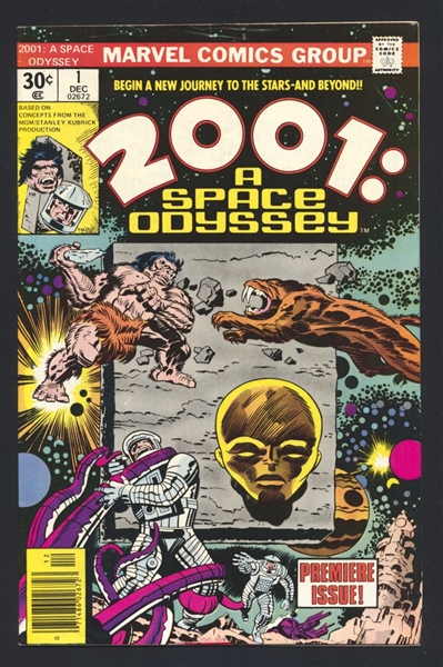 2001 Space Odyssey #1 VG Jack Kirby 1976 Marvel Comic Book