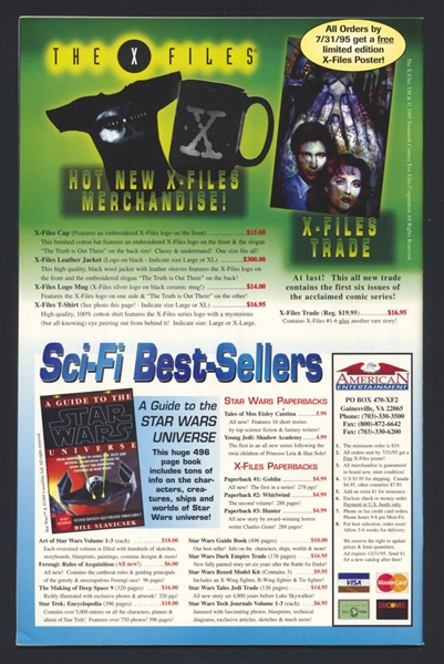 The X-Files Special Edition #1 NM 1995 Topps Comic Book