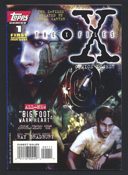 The X-Files Comics Digest #1 NM 1995 Topps Comic Book