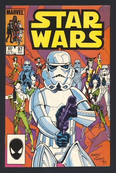 Star Wars #97 VF 1985 Marvel Comic Book