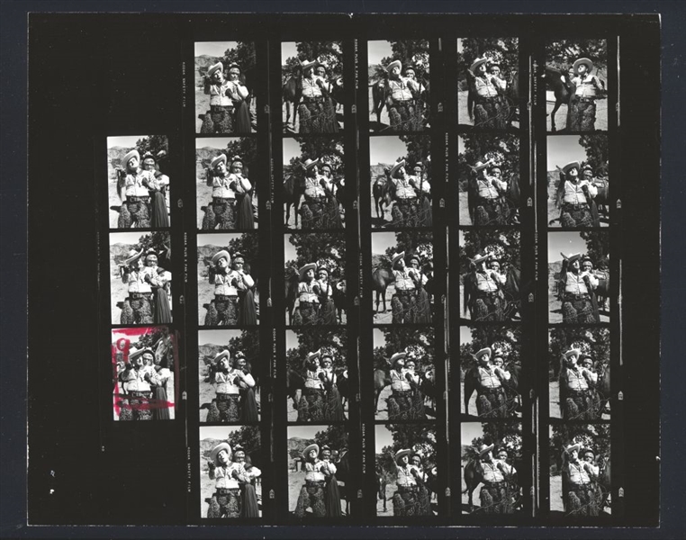 1960s MARTY INGELS & JOYCE JAMESON Original Contact Sheet Photo (28 Frames) gp