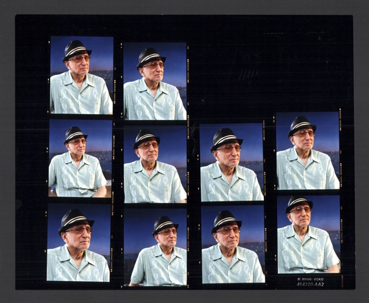 2000s DOMINIC CHIANESE Ecko Ad Shoot Original Contact Sheet Photo (10 Frames) gp