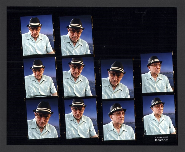 2000s DOMINIC CHIANESE Ecko Ad Shoot Original Contact Sheet Photo (10 Frames) gp