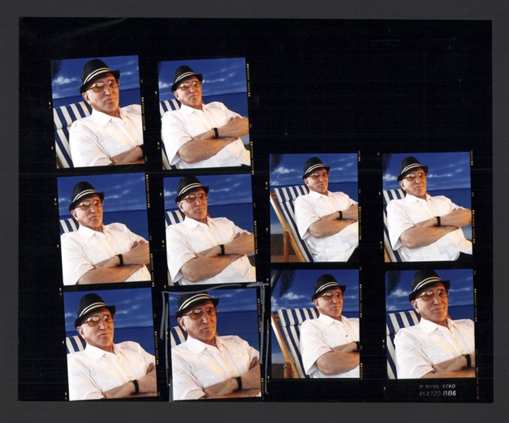 2000s DOMINIC CHIANESE Ecko Ad Shoot Original Contact Sheet Photo (10 Frames) gp