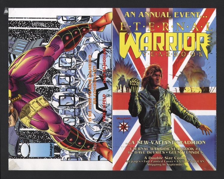 JIM LEE - DEATHBLOW Wizard Original Poster