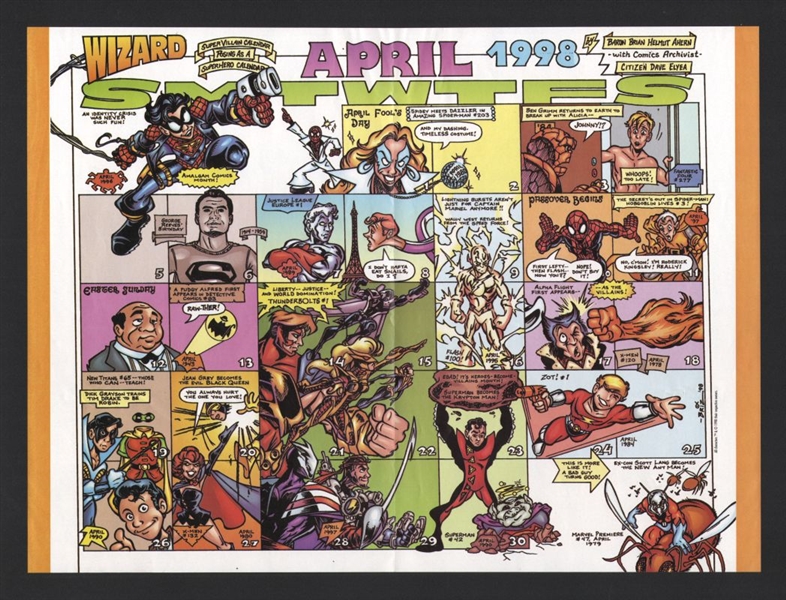 WALT SIMONSON - THOR Wizard Original Poster