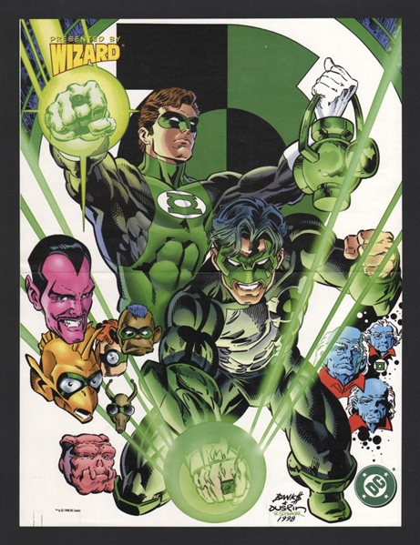 GREEN LANTERN Wizard Original Poster