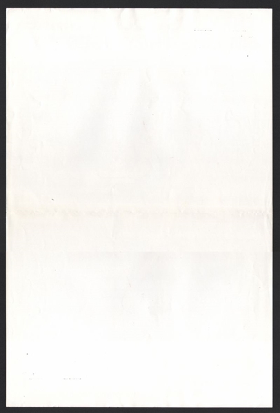 WILL EISNER'S THE SPIRIT - WB TV PILOT Original Promo Poster