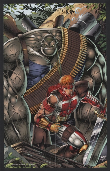 ROB LIEFELD - YOUNGBLOOD Wizard Original Poster