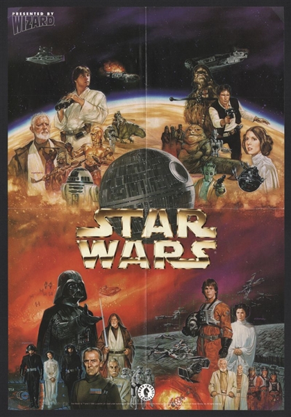 DAVE DORMAN - STAR WARS Wizard Original Poster