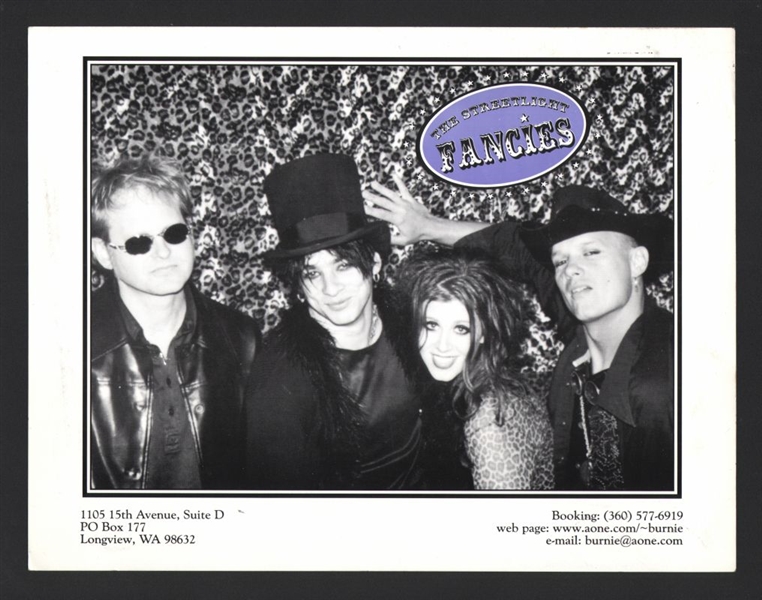 2000s THE STREETLIGHT FANCIES Vintage Original Photo