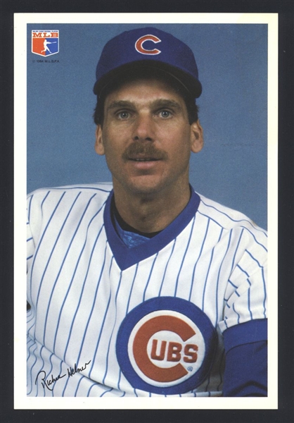 Lot of (6) 1984 Chicago Cubs RYNE SANDBERG, GARY MATTHEWS etc Team Issue Photos