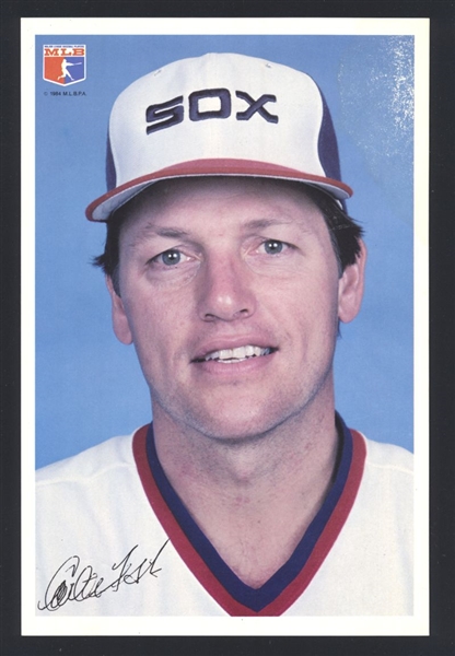 Lot of (6) 1984 Chicago White Sox BAINES, FISK etc Original Team Issue Photos