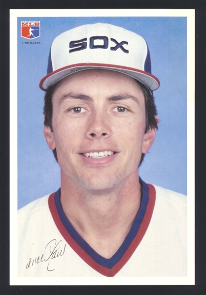 Lot of (6) 1984 Chicago White Sox BAINES, FISK etc Original Team Issue Photos