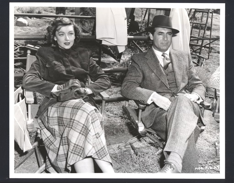 1948 MYRNA LOY & CARY GRANT MR. BLANDINGS BUILDS HIS DREAM HOUSE Original Photo